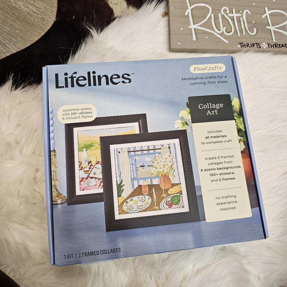 Lifelines Flow Crafts Meditative Crafts For All Ages Create 2 Frames New In Box